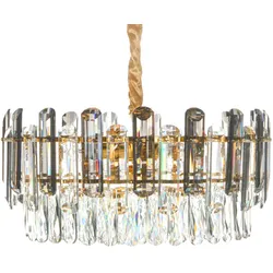 KRONLEUCHTER Glas Gold Mantaro