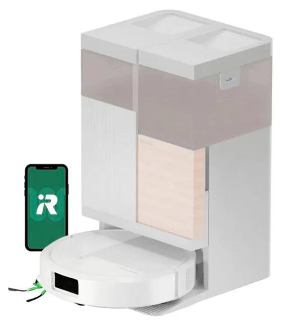 iRobot Roomba Plus 575 Combo Roboter + AutoWash Dock, Beutellos, Weiß, Rund, Staubbeutel, Ladend, Purification, EPA