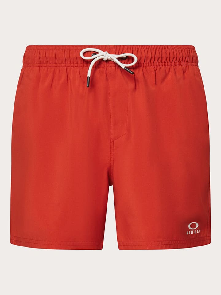 Oakley Badeshorts "Clear Lake 16 Volley" in Rot - L