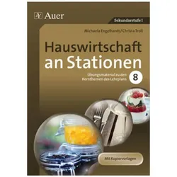 Hauswirtschaft an Stationen, Schulbücher von Michaela Hartl, Christa Troll