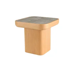 Beistelltisch  Batari II , holzfarben , Maße (cm): B: 50 H: 45,5