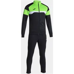 JOMA Danubio III Trainingsanzug 117 - schwarz/neongrün 3XL