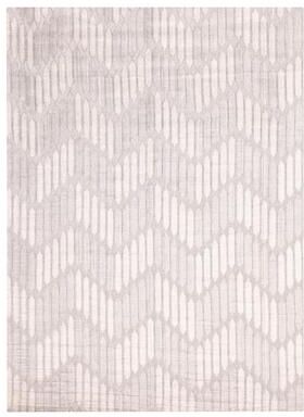 ECARPETGALLERY Hand Loomed Elysian Grey Silk Rug - 8'0 x 11'2