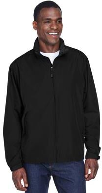 North End 88083 Men's Techno Lite Jacket in Black size Small   Polyester
