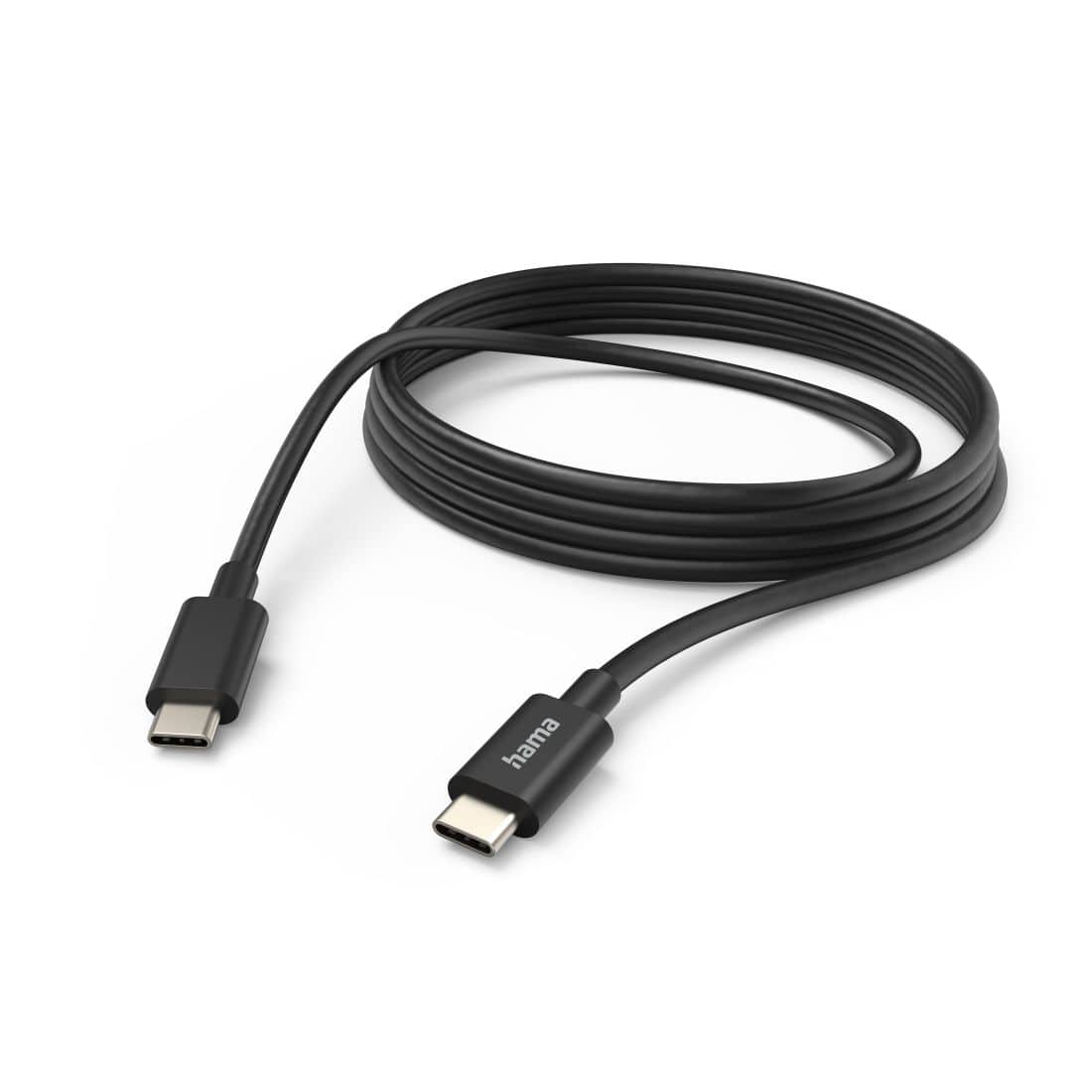 Hama 201593 0,48 Gbit/s Stecker USB C auf USB C 3 m (Schwarz) 00201593