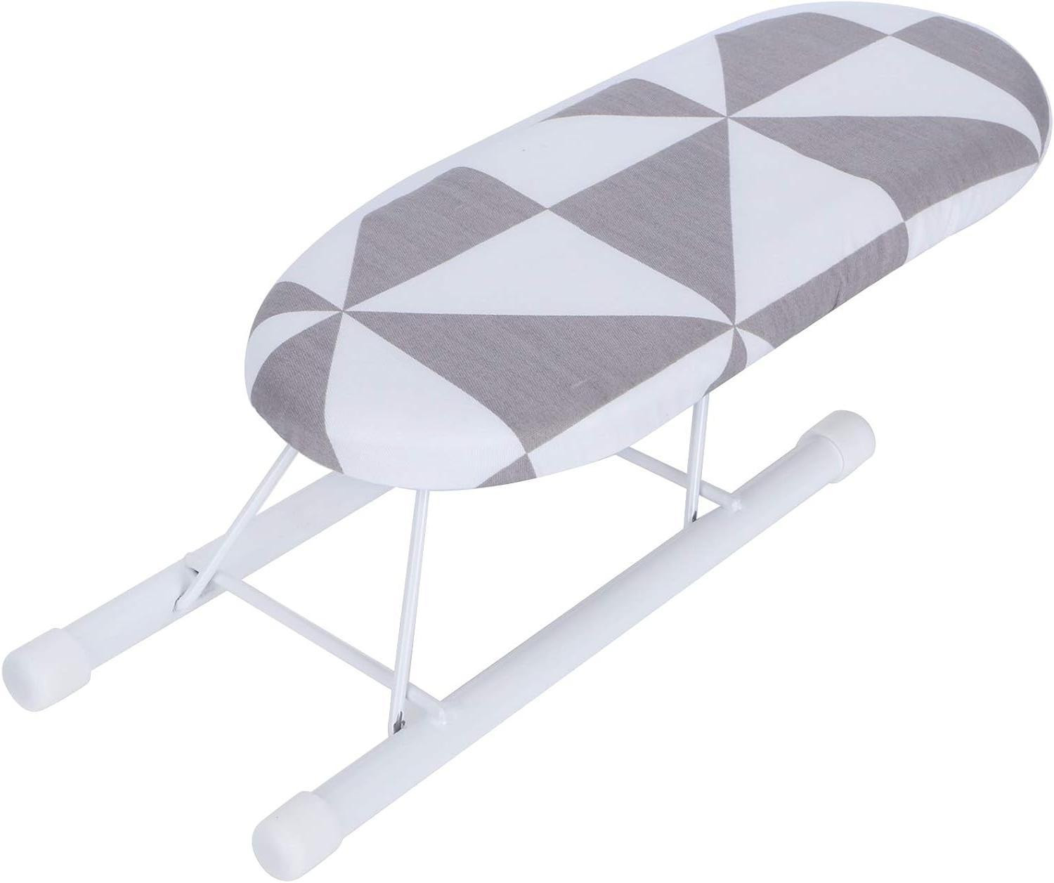 LTPRTZ Mini Strijkplank - Opvouwbare Tafel voor Details - Geruit - Breedte: 26 cm, Hoogte: 8 cm, Diepte: 11 cm