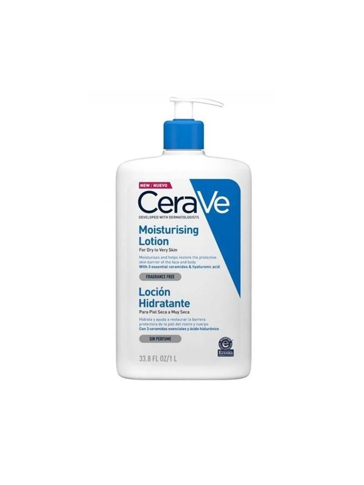 CeraVe Moisturising Lotion 1000ml - Dry to Very Dry Skin