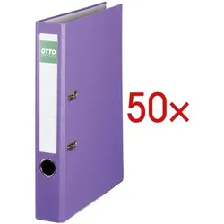 OTTO Office 50x Ordner »Exclusive I« violett, 5x32x28.5 cm
