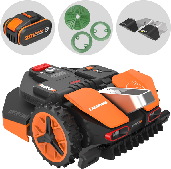 Worx Landroid Vision L1300 WR213E - Robot Tondeuse - Sans Installation