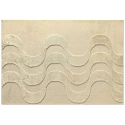 como Webteppich   ¦ beige ¦ Synthetische Fasern,Baumwolle ¦ Maße (cm): B: 160