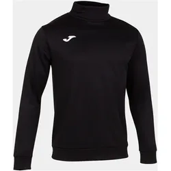 JOMA Sena Fleece Sweatshirt Kinder 100 - schwarz 152