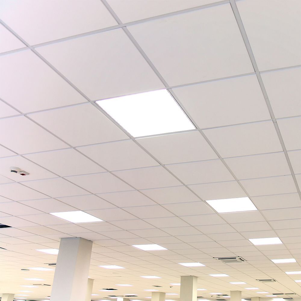 V-Tac Vt-60025 Set 10pz Pannello Led 25w 600*600mm 180lm/w Doppio Montaggio Luce 6500k - 23458