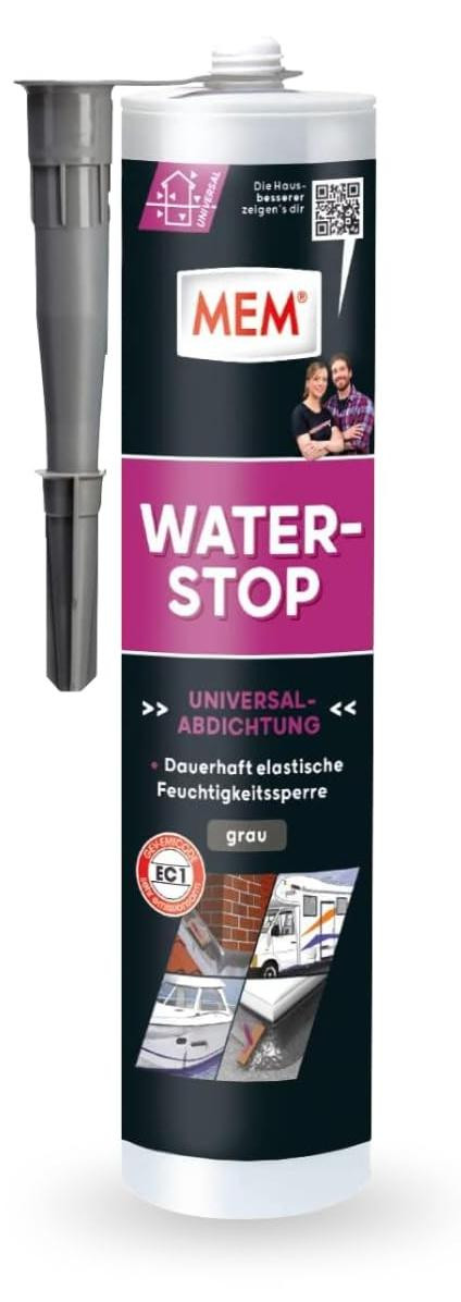 MEM WATER STOP Grijs – 290 ml – Universele afdichting