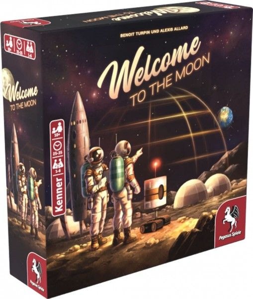 Pegasus 53153G Welcome to the Moon Brettspiel bis zu 6 Spielern ab 10 Jahr(e)
