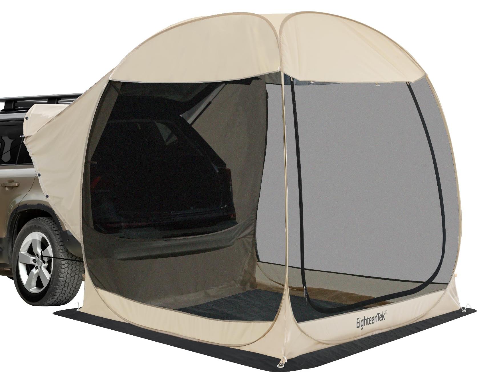 SUV-Autozelt Pop-up, Moskitonetz, 7'x7'x7.2'H, Beige