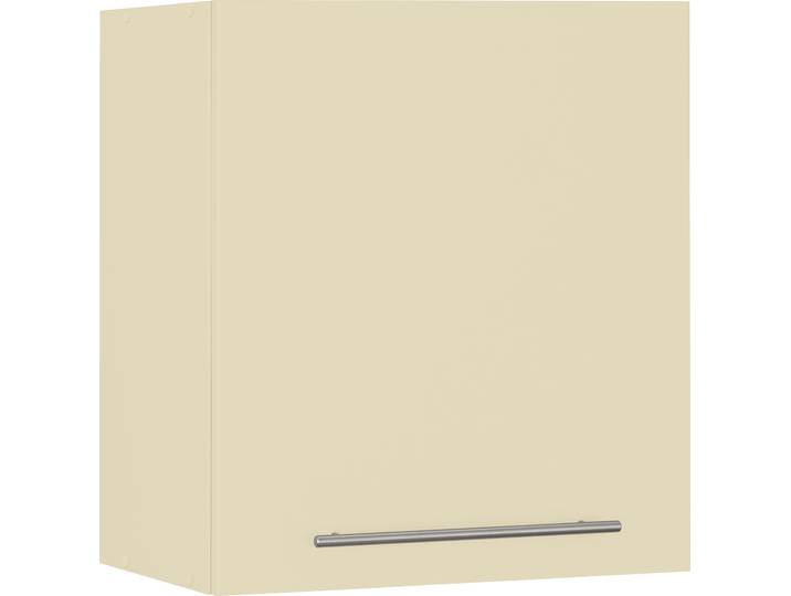 Hängeschrank WIHO KÜCHEN Unna , beige (front und korpus: magnolia), B:50cm H:56,5cm T:35cm, Schränke, Hängeschrank, 50 cm breit