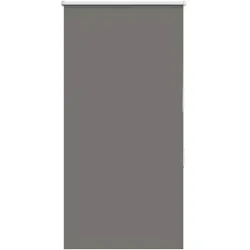 vidaXL Verdunkelungsrollo Grau 85x175 cm Stoffbreite 80,7 cm Polyester