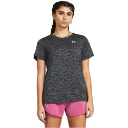 UNDER ARMOUR Tech Twist T-Shirt Damen 001 - black/white XS