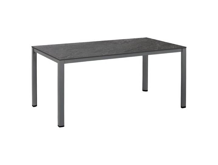 Kettler Cubic Gartentisch 180x95cm Aluminium/HPL Dunkelgrau