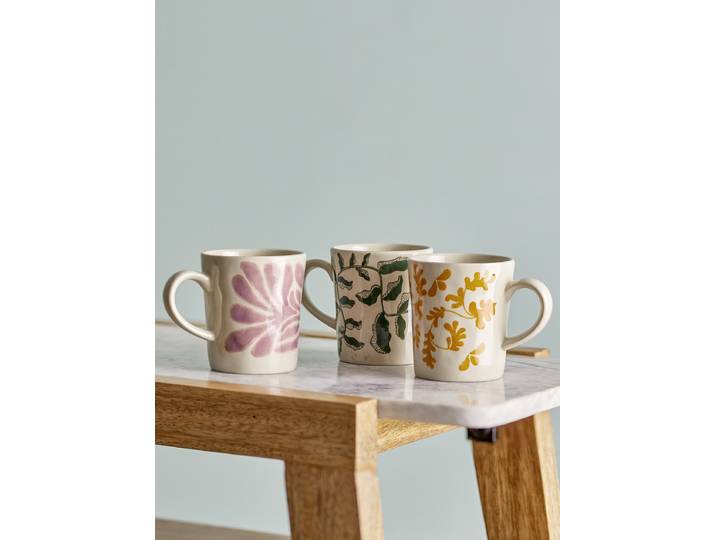 Tasses Fauni lot de 3 Ø 8cm Multicolore