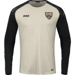 JAKO Kinder VfB Longsleeve Sonic International, Größe 140 in Weiß Weiß