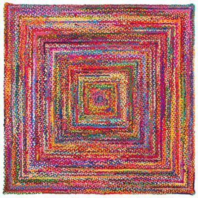 SAFAVIEH Georgine Handmade Braided Bohemian Cotton Rug