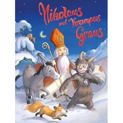 Nikolaus und Krampus Graus, Gebundene Ausgabe von Michaela Holzinger, Breitschopf Medien Verlag, 978-3-7004-4509-8