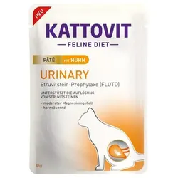 Kattovit Paté 10 x 85g Urinary Huhn