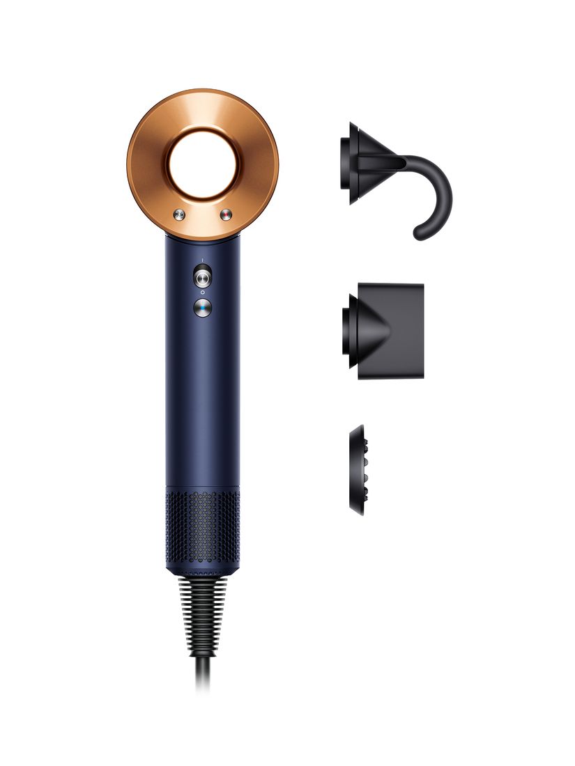 Dyson HD07 Supersonic Straight+Wavy Haartrockner 1600 W (Blau, Kupfer) 113277-01