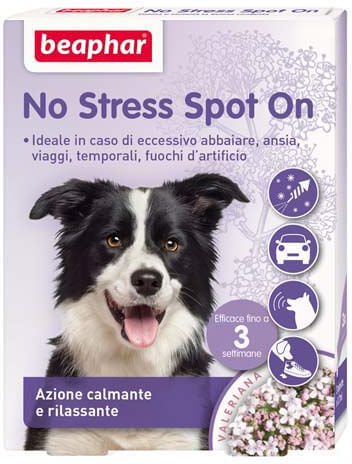 Beaphar No Stress Spot On per Cane 3 PIPETTE