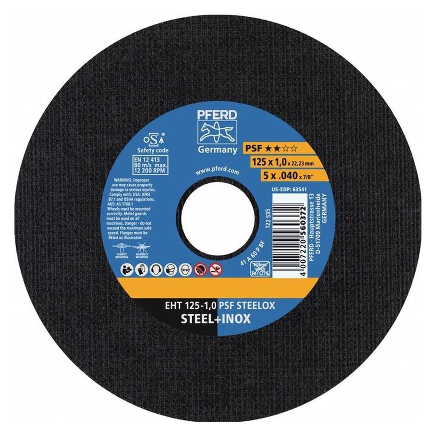 Pferd Trennscheibe EHT 10 PSF STEELOX (61730100)