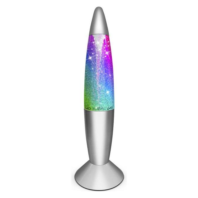 PartyFun Lights Party Fun Lights - Tornado glitter lamp - Multicoloured - H: 36cm (605402)