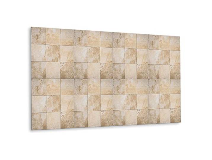 Decormat Selbstklebende Vinyl Spritzschutz 100x50cm Deko Aufkleber Bodenbeläge PVC für die Küche zum Badezimmer Wandaufkleber Selbstklebende Tapete - Steinbeschaffenheit