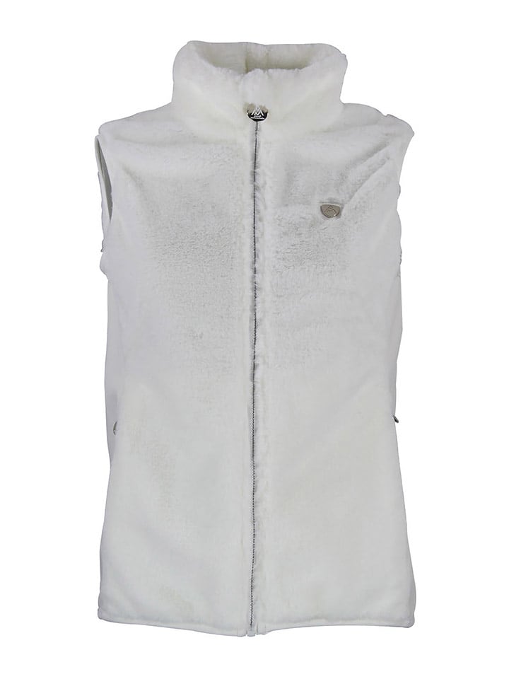 Peak Mountain Fleeceweste "Avril" in Creme - S