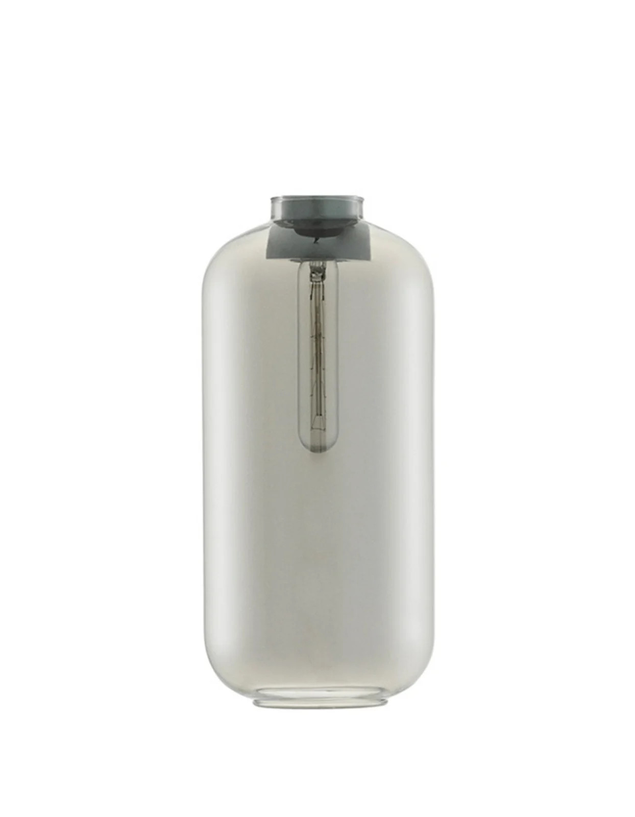 Amp Glas voor grote hanglamp, rookkleurig - Normann Copenhagen