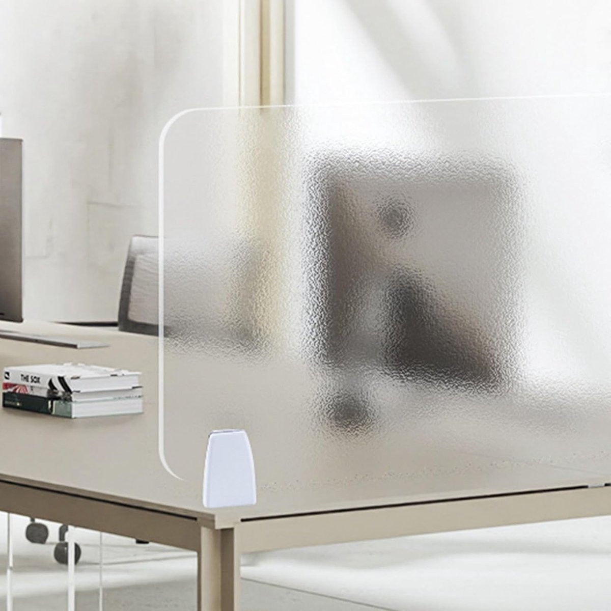 Bureauverdelers Privacy Tafelscherm Acryl Mat Frosted Design 3-Pack