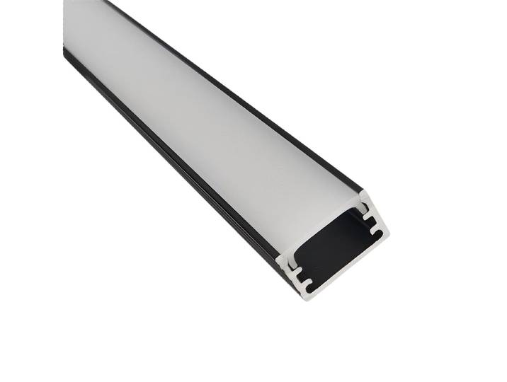 Velvalux Aluminium Profiel Zwart voor Trapverlichting LED Strip