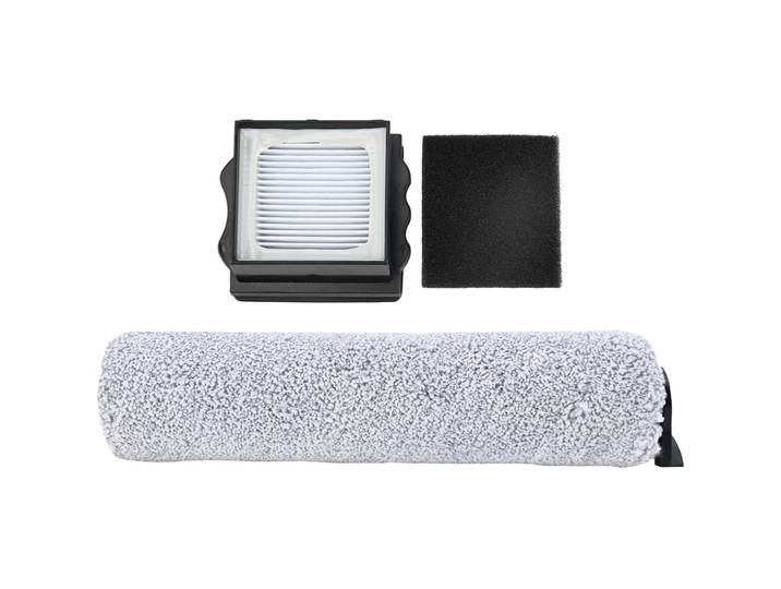 Ersatzteilset für Boden-Wischsauger CH16192, HEPA- & Schwamm-Filter und Reinigungswalze