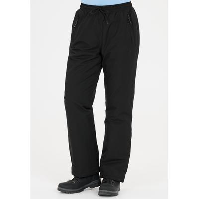 Skihose WHISTLER "Fando V2", Damen, Gr. 50, EURO-Größen, schwarz, 100% Polyester, unifarben, normal, Hosen Skihose, im wetterfesten, warmen und bequemen Design