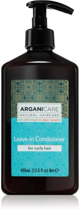 Arganicare Argan Oil & Shea Butter Leave-In Conditioner après-shampoing sans rinçage pour cheveux bouclés 400 ml