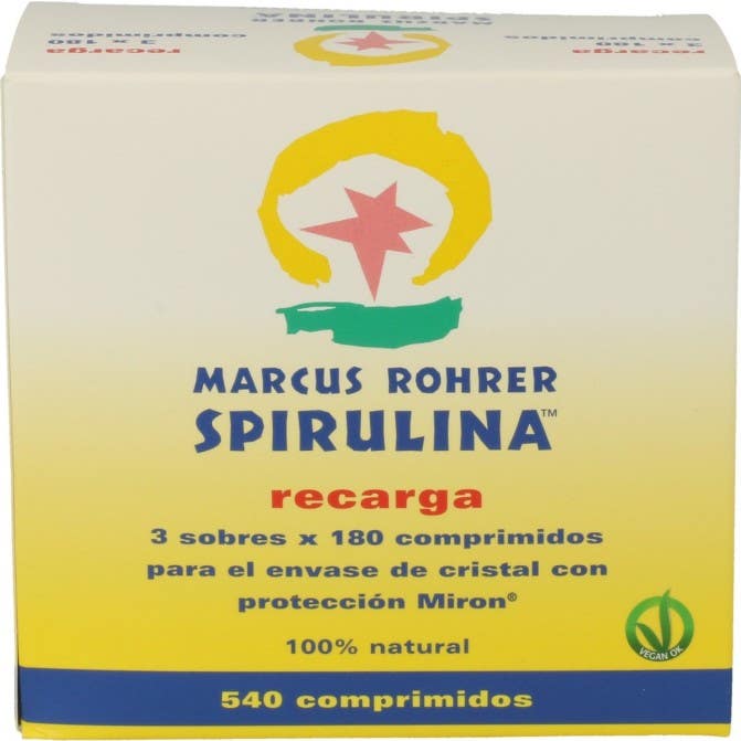 MARCUS ROHRER Espirulina 3x180comp