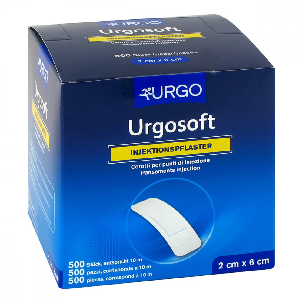 Urgo GmbH Urgosoft Injektionspflaster 2x6 cm Pflaster 02217347
