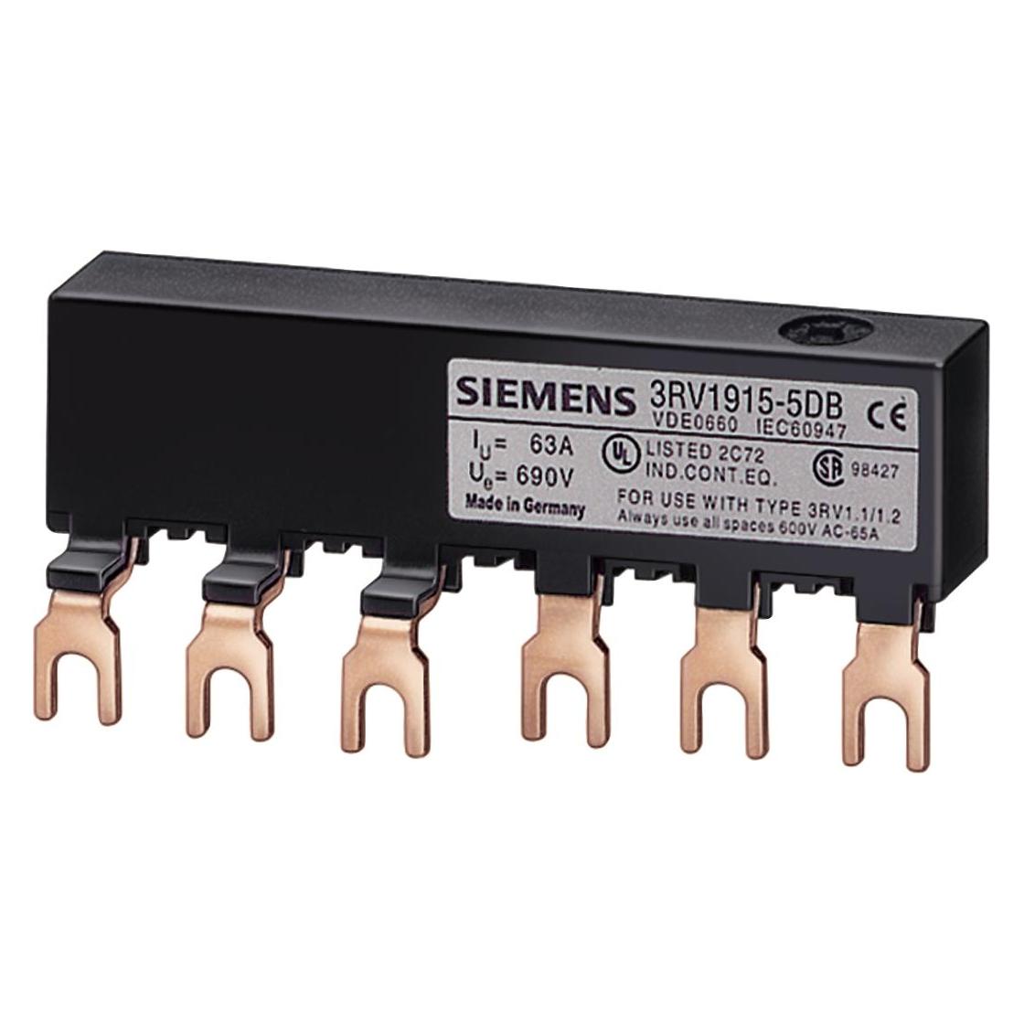 Siemens Verbindungsstück für 3 Phasen (3RV19155DB)