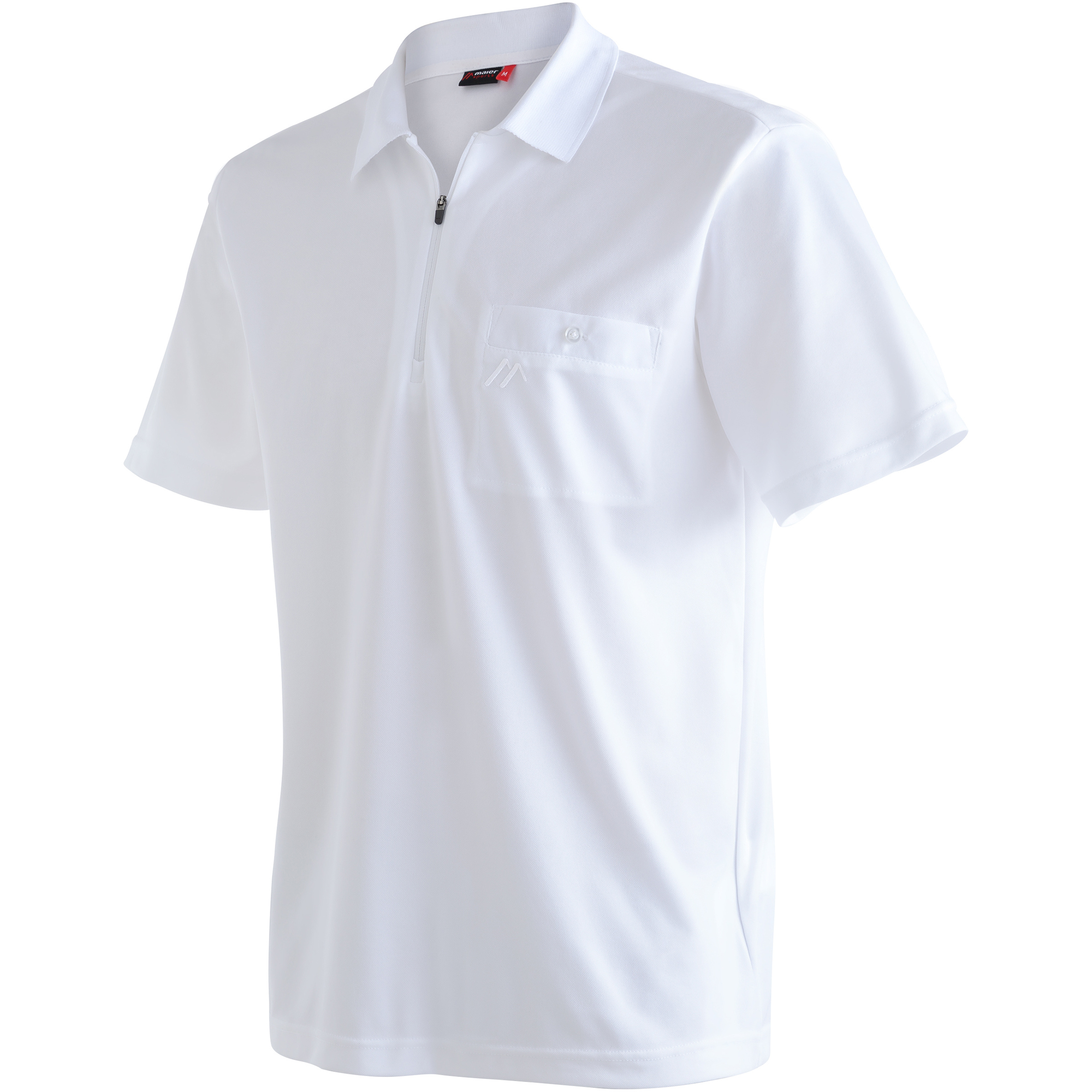 Maier Sports Arwin 2.0 Herren T-Shirts weiss Größe S Trekking Atmungsaktiv