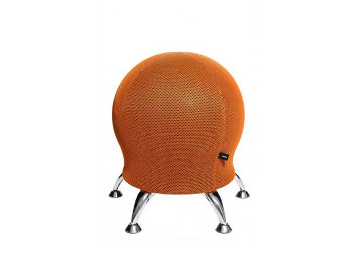 Office stool Topstar Sitness 5, Orange/Chrome-plated, New, Ergonomic - ideal for flexible workstations