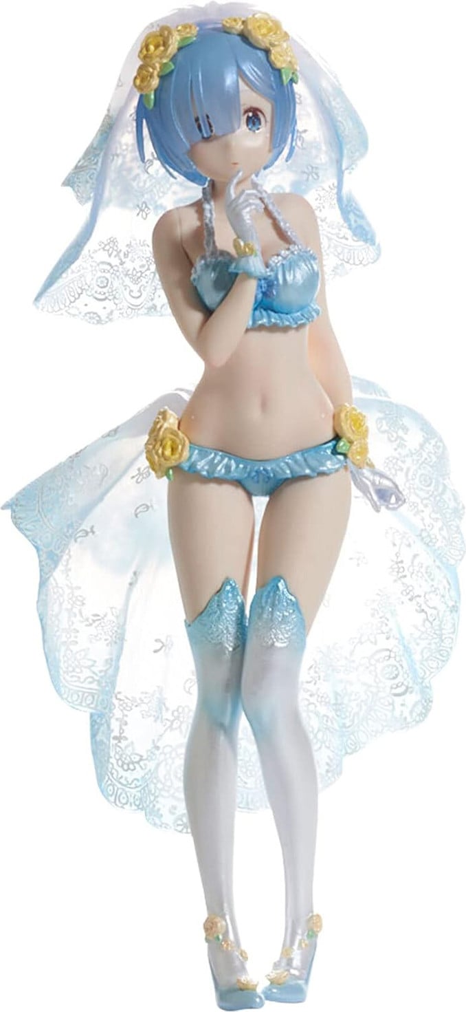 Banpresto Re:Zero − Starting Life In Another World figuur, Blauw, 22 cm
