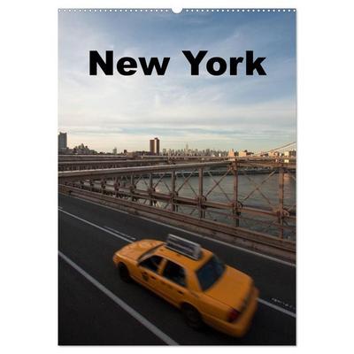 New York (Wandkalender 2026 DIN A2 hoch), CALVENDO Monatskalender
