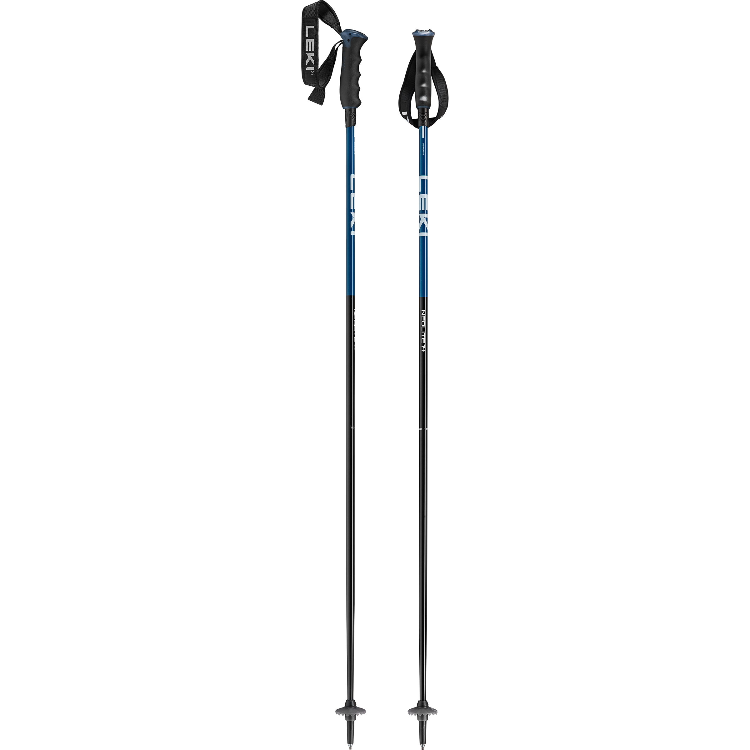 Leki Neolite 14 Composite Skistöcke Skistöcke grau Größe 130CM Skifahren