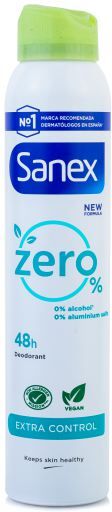 Sanex Zero Desodorante Extra Control Spray 200 ml