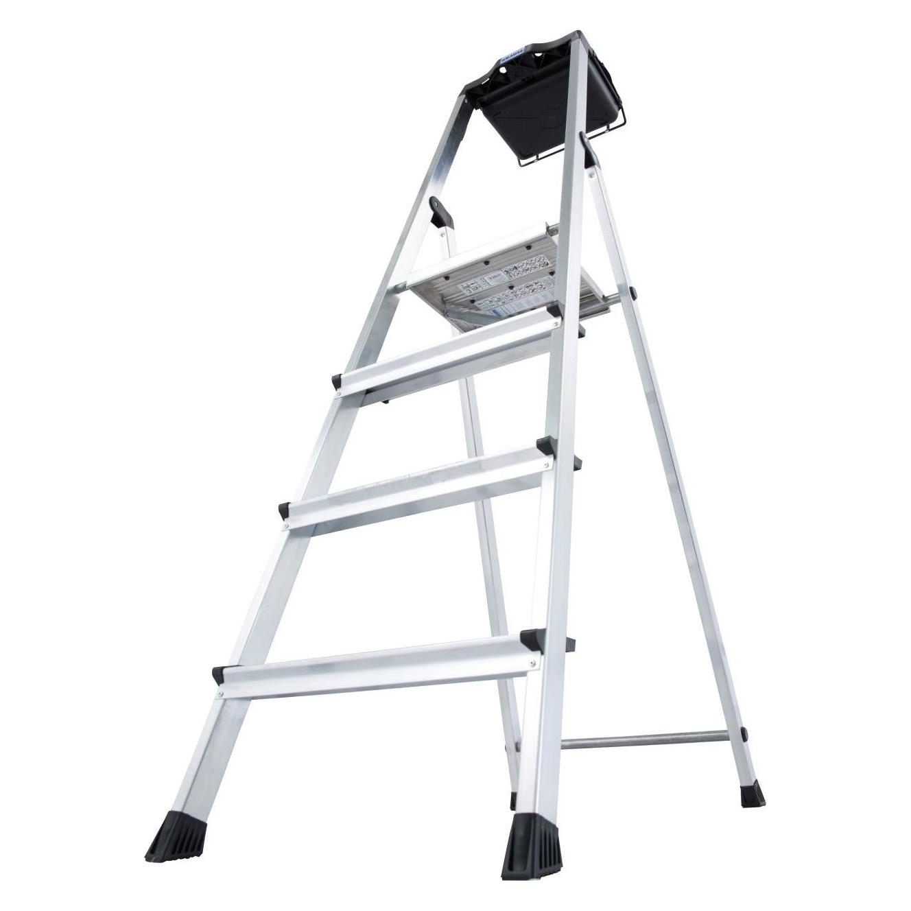 Krause Alu-Stufenstehleiter (Stehleiter, 160 cm) (126528)